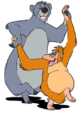 Jungle Book Group Clipart