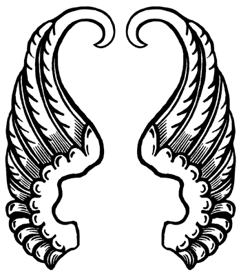 Large Angel Wings   Image 1   Clipart Best   Clipart Best