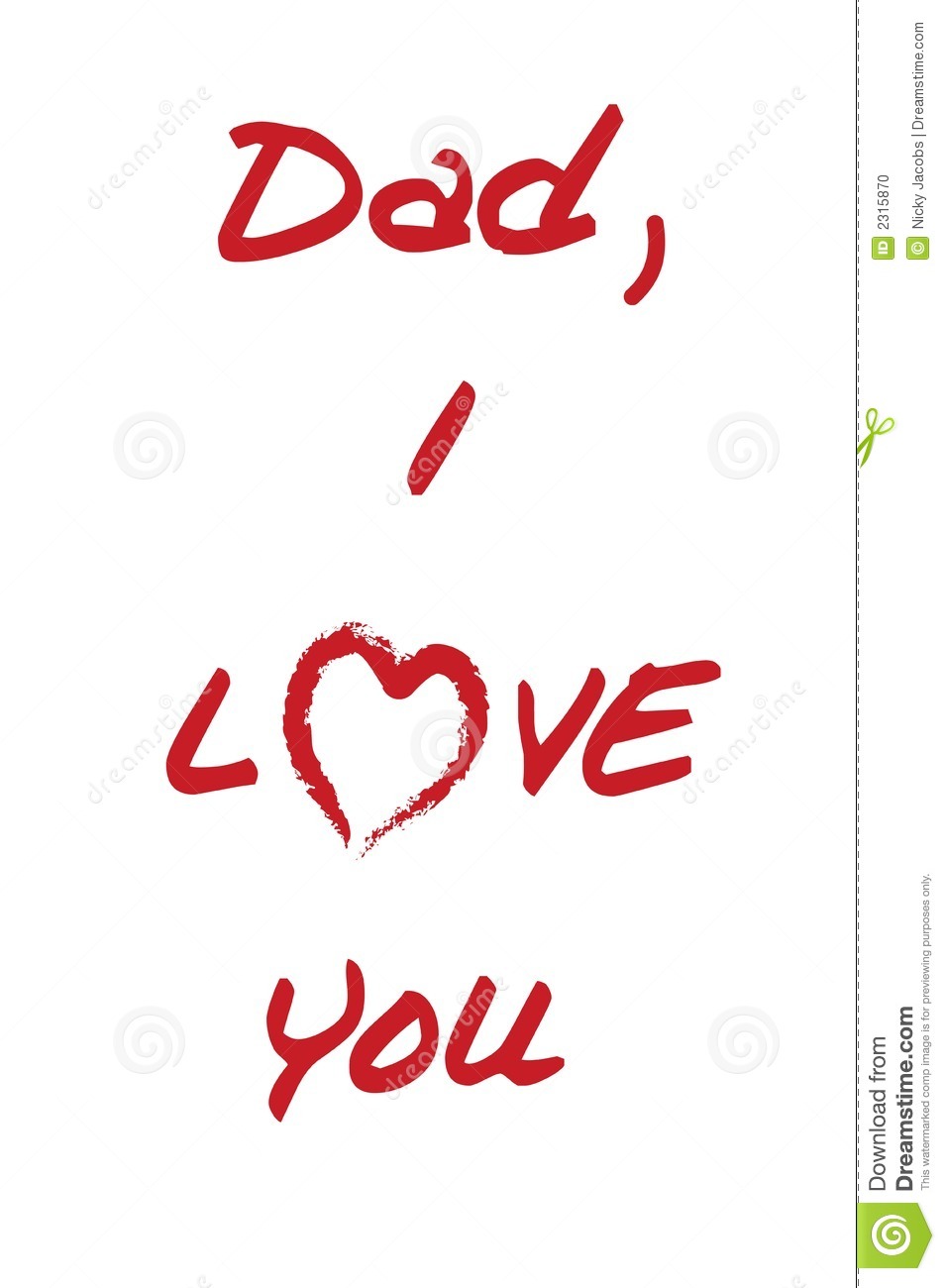 Love You Dad Clipart Dad I Love You 2315870 Jpg
