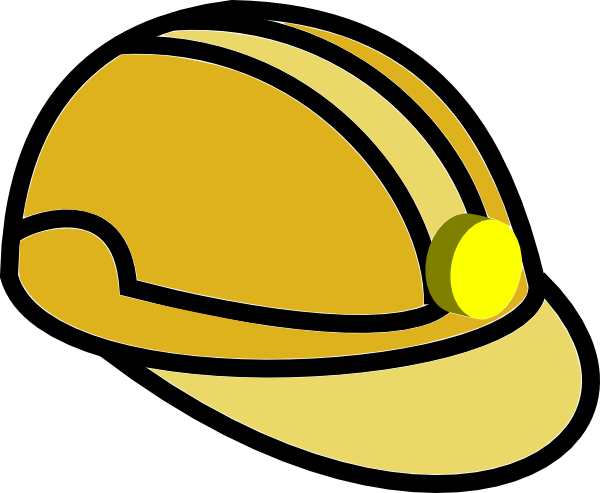 Miner Helmet Clip Art