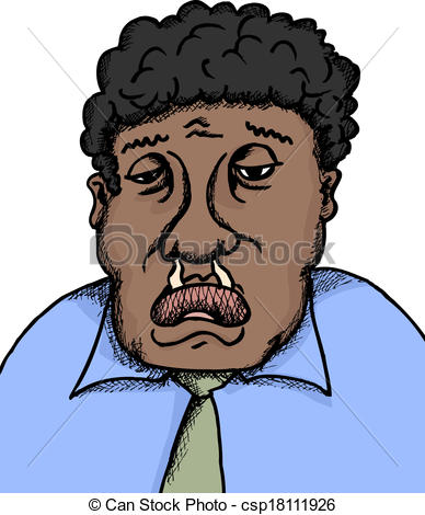 Nose   Sick Mature Man With Runny Nose    Csp18111926   Search Clipart    