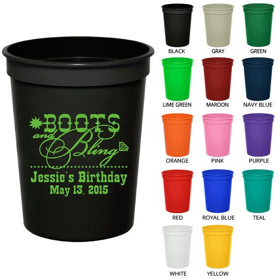 Oz Party Favor Cups  Clipart 19084  Boots And Bling   Birthday Par