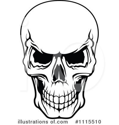 Skull Clipart  1115510   Illustration By Seamartini Graphics