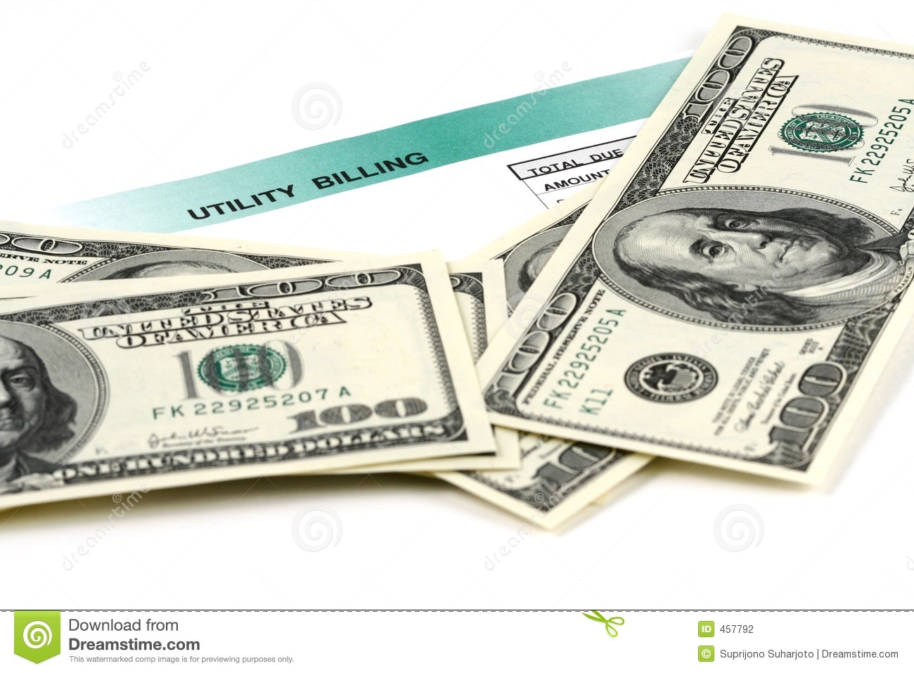 Utility Bill Stock Photography   Image  457792