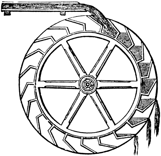 Water Wheel   Clipart Etc
