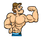 Arm Flex Muscle Man Animated Gif  2549   Animate It