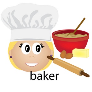 Baker Cartoon Clipart