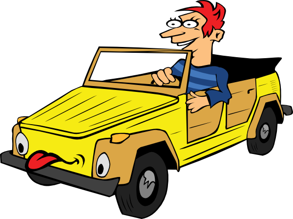 Boy Driving Car Cartoon Clip Art At Clker Com   Vector Clip Art Online