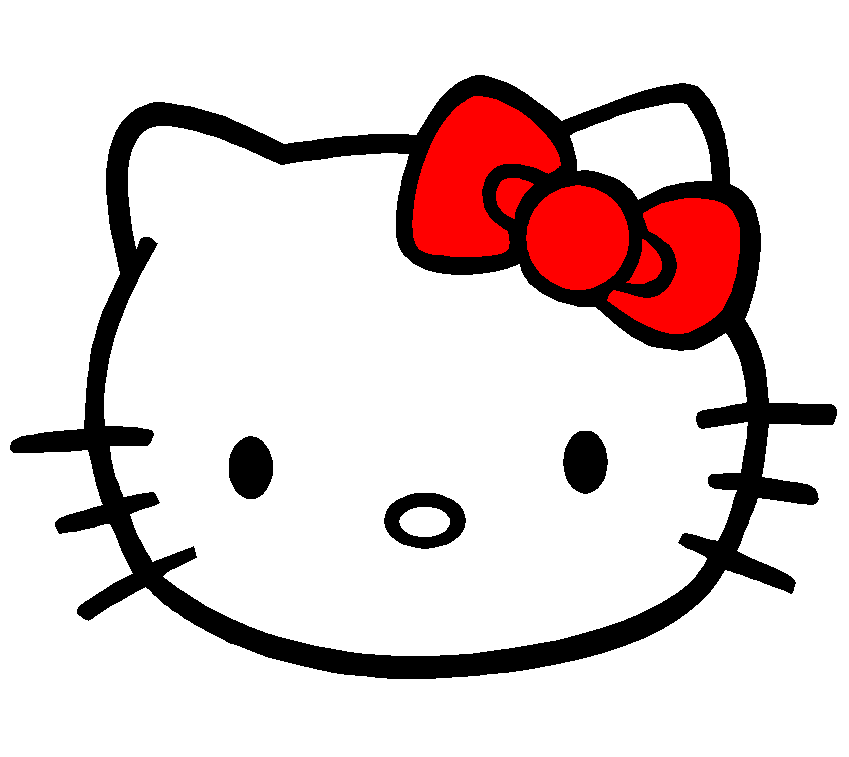 Cute Hello Kitty Graphic Clipart