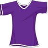 Girl Shirt Clip Art Small Purple T Shirt Clipart