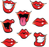 Lick Lips Clipart Vector Graphics  73 Lick Lips Eps Clip Art Vector    