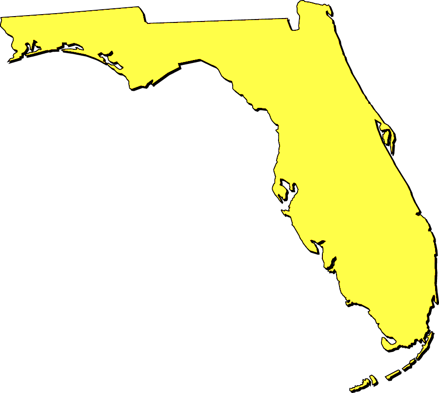     Maps Of Florida In Your Choice Of Four Sizes These Maps Are In The
