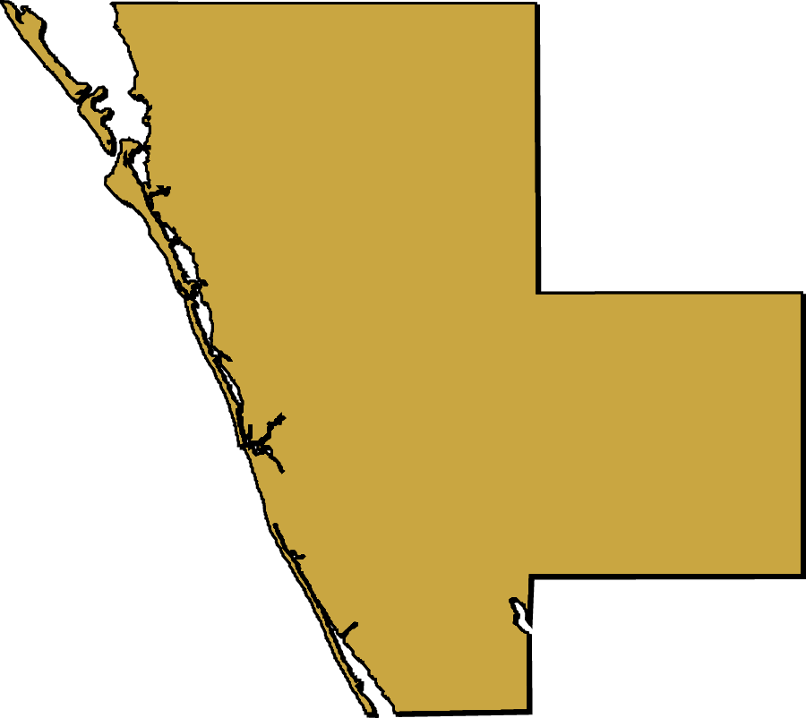     Maps Of Sarasota County In Your Choice Of Four Sizes These Maps Are In