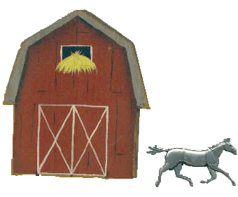 Old Horse Barn Clip Art