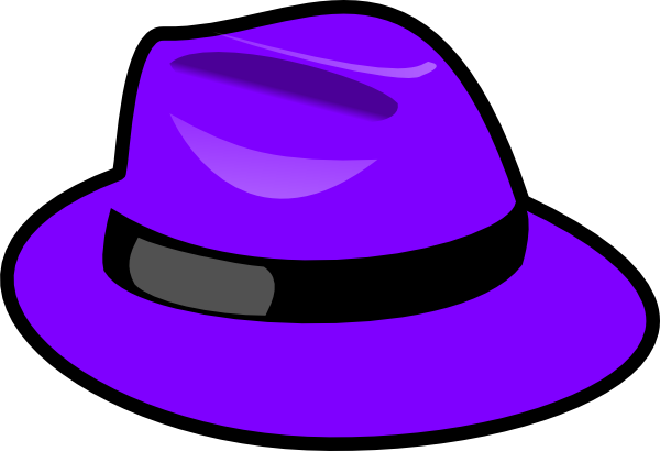 Purple Hat Clip Art At Clker Com   Vector Clip Art Online Royalty