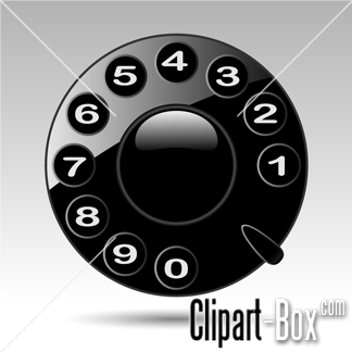 Related Rotary Dial Phone Cliparts