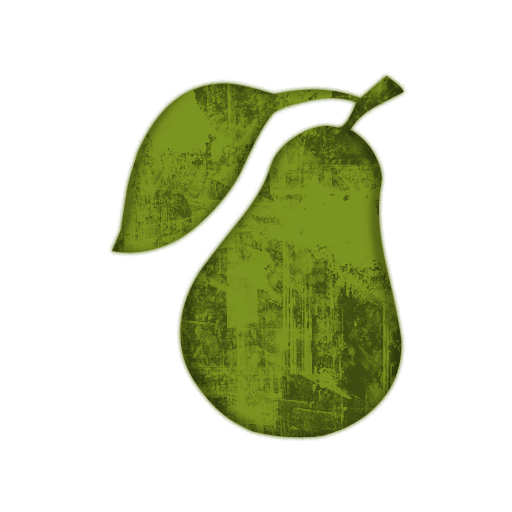 Ripe Pear  Pears  Icon  057284   Icons Etc
