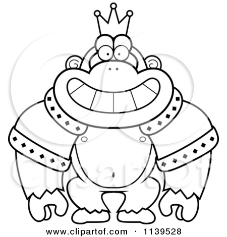 Royal Robe Colouring Pages