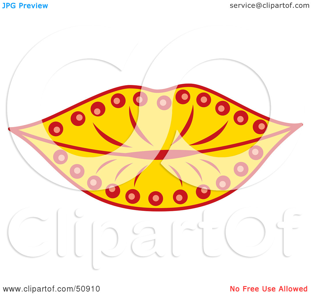 Royalty Free  Rf  Clipart Illustration Of Women S Lips   Version 5 By