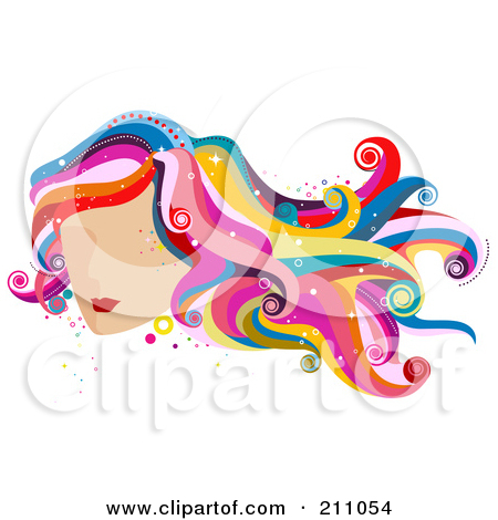 Royalty Free  Rf  Hair Color Clipart   Illustrations  1
