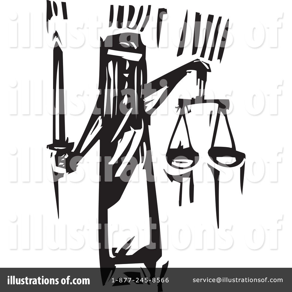 Royalty Free  Rf  Justice Clipart Illustration By Xunantunich   Stock