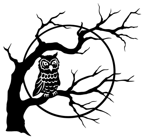 Scary Tree Silhouette   Clipart Best