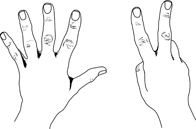 Seven Fingers Clipart An Illustration Of Hands Depicting 7 Us Style