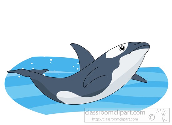 Whale Clipart   Orca Killer Whale Clipart 58100   Classroom Clipart