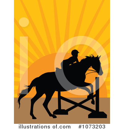 Equestrian Clipart  1073203 By Maria Bell   Royalty Free  Rf  Stock