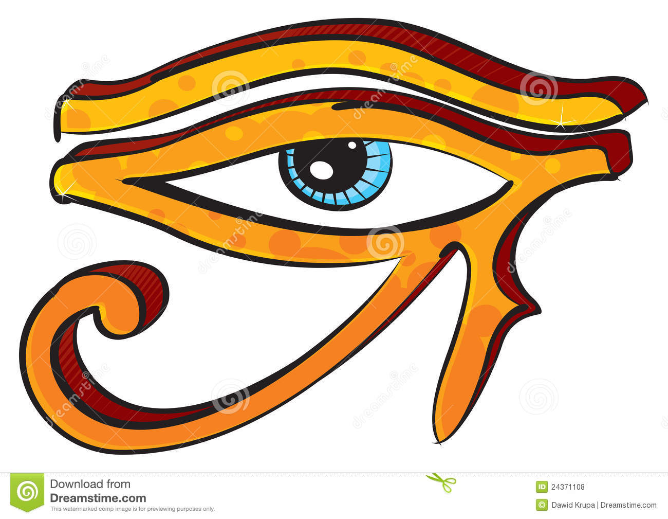 Eye Of Horus Royalty Free Stock Photos   Image  24371108