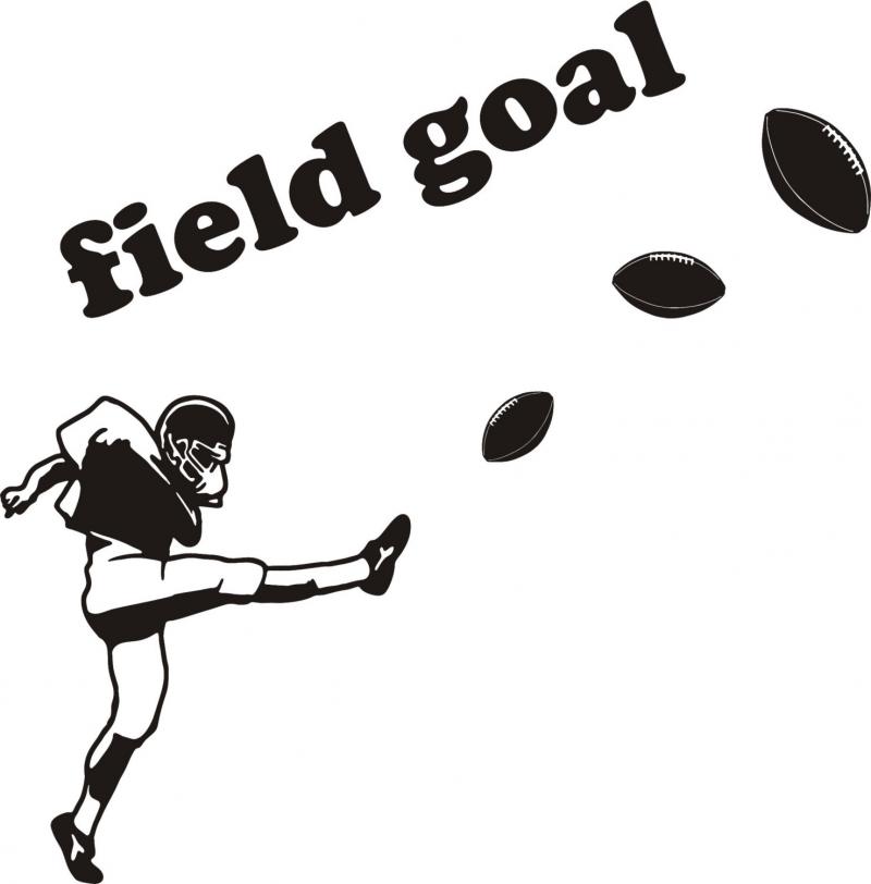 Field Goal Kicker Clip Art