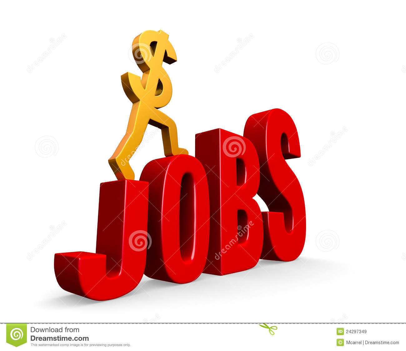 Job Growth Royalty Free Stock Images   Image  24297349