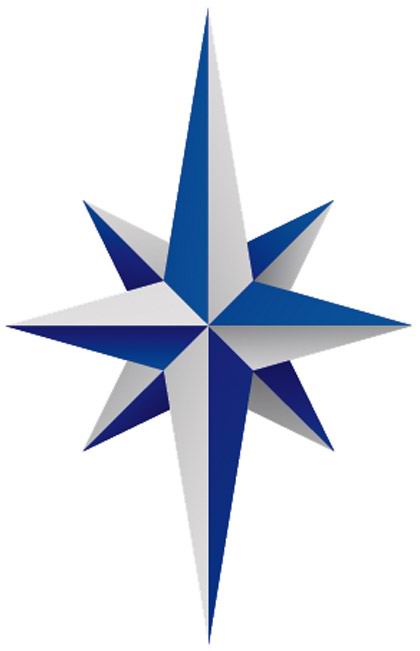 North Star Logo Clipart