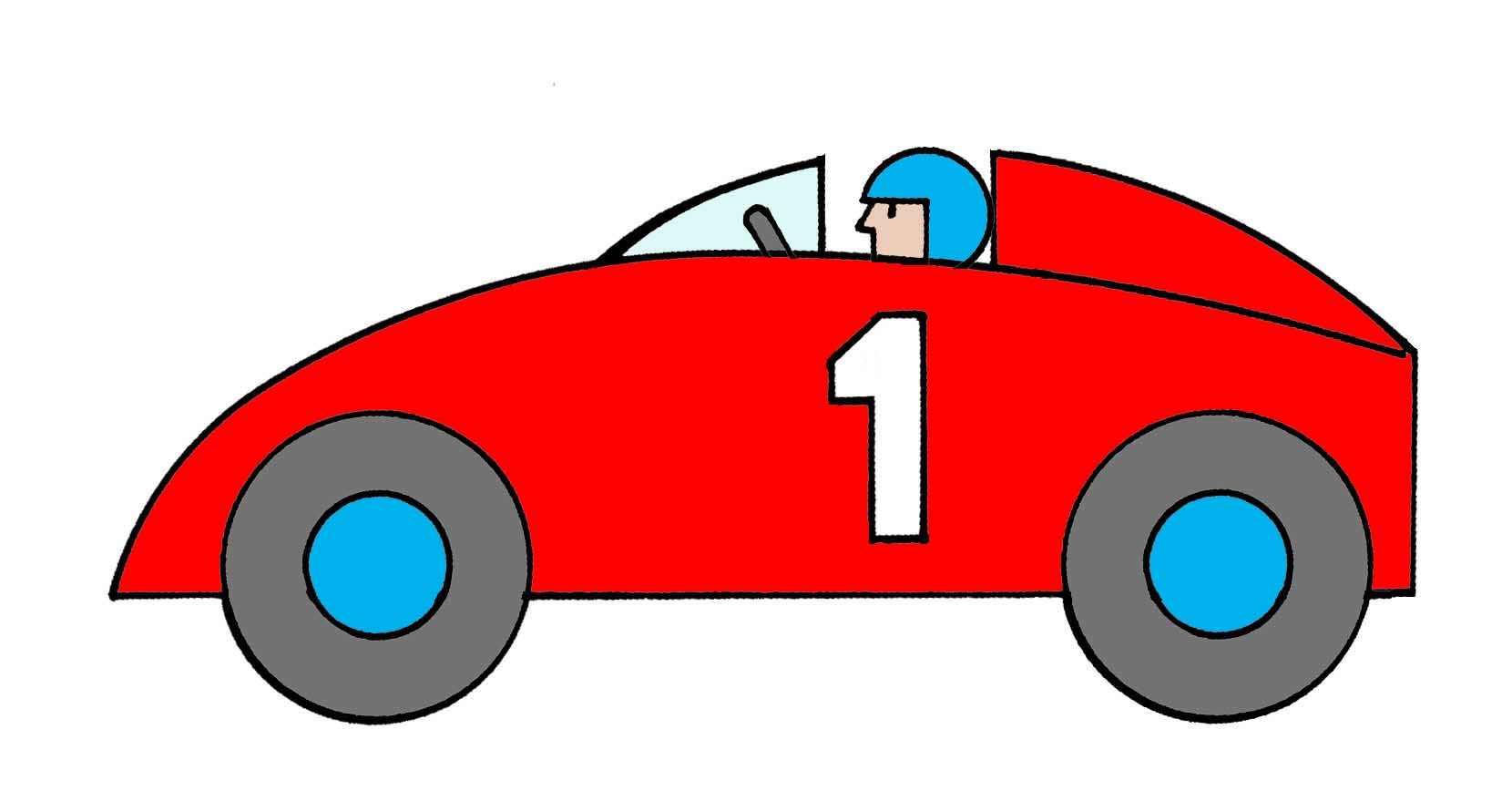 Race Car Cartoon Images