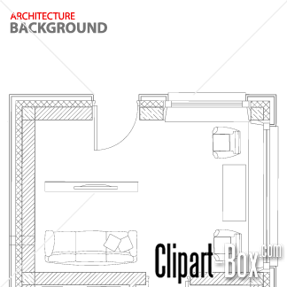 Related House Plan Background Cliparts