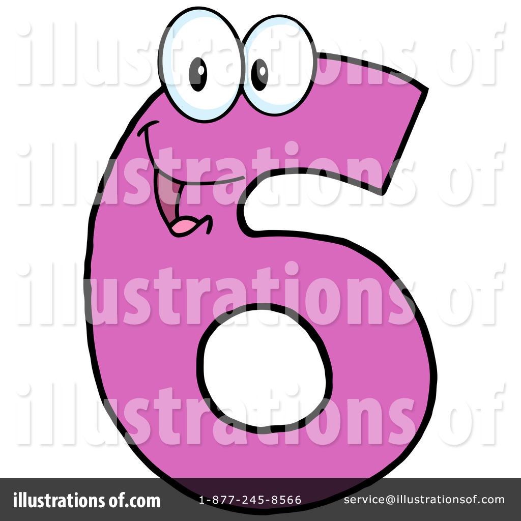 Six Clipart  1116166   Illustration By Hit Toon