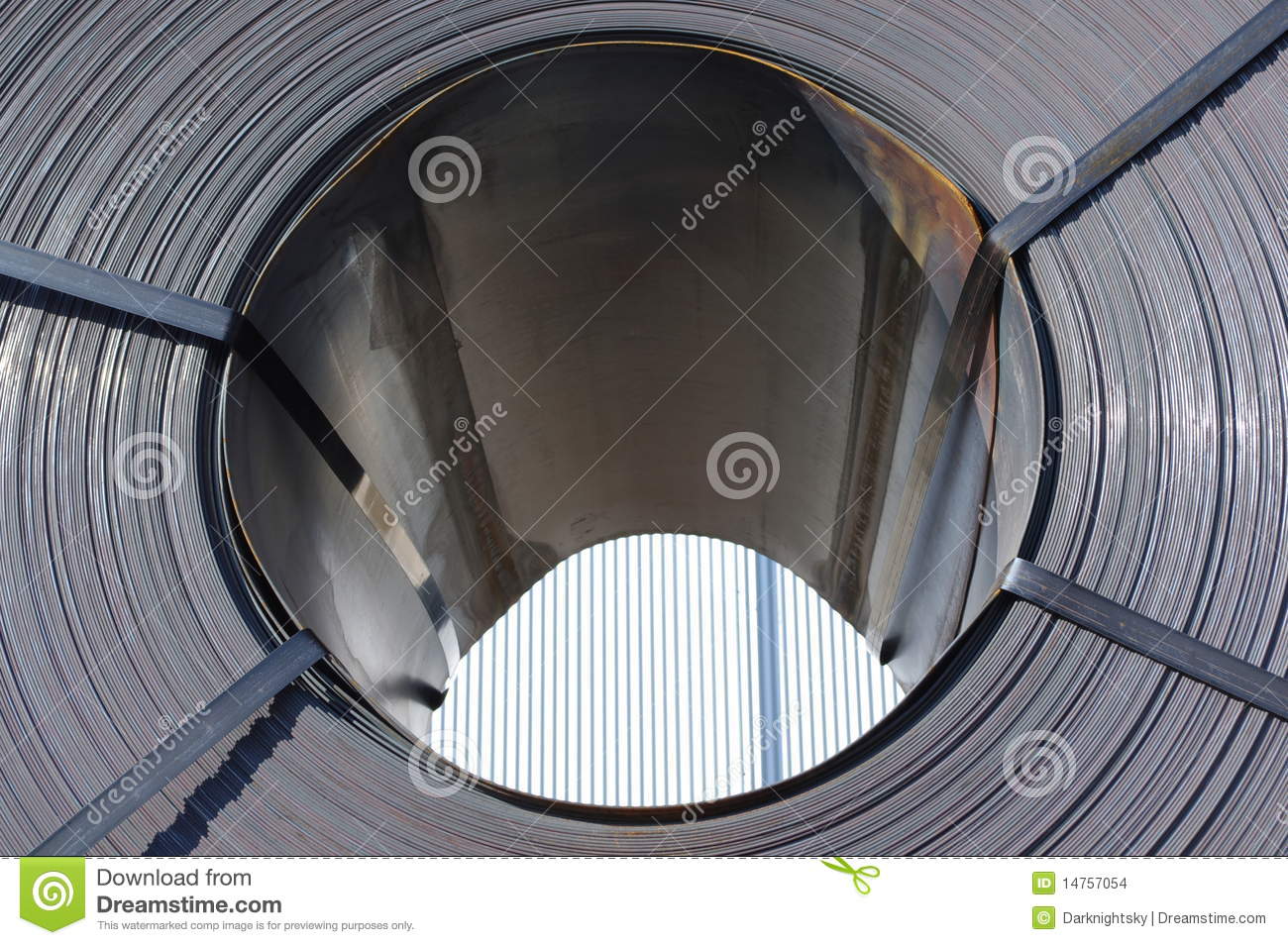Steel Coil Stock Images   Image  14757054