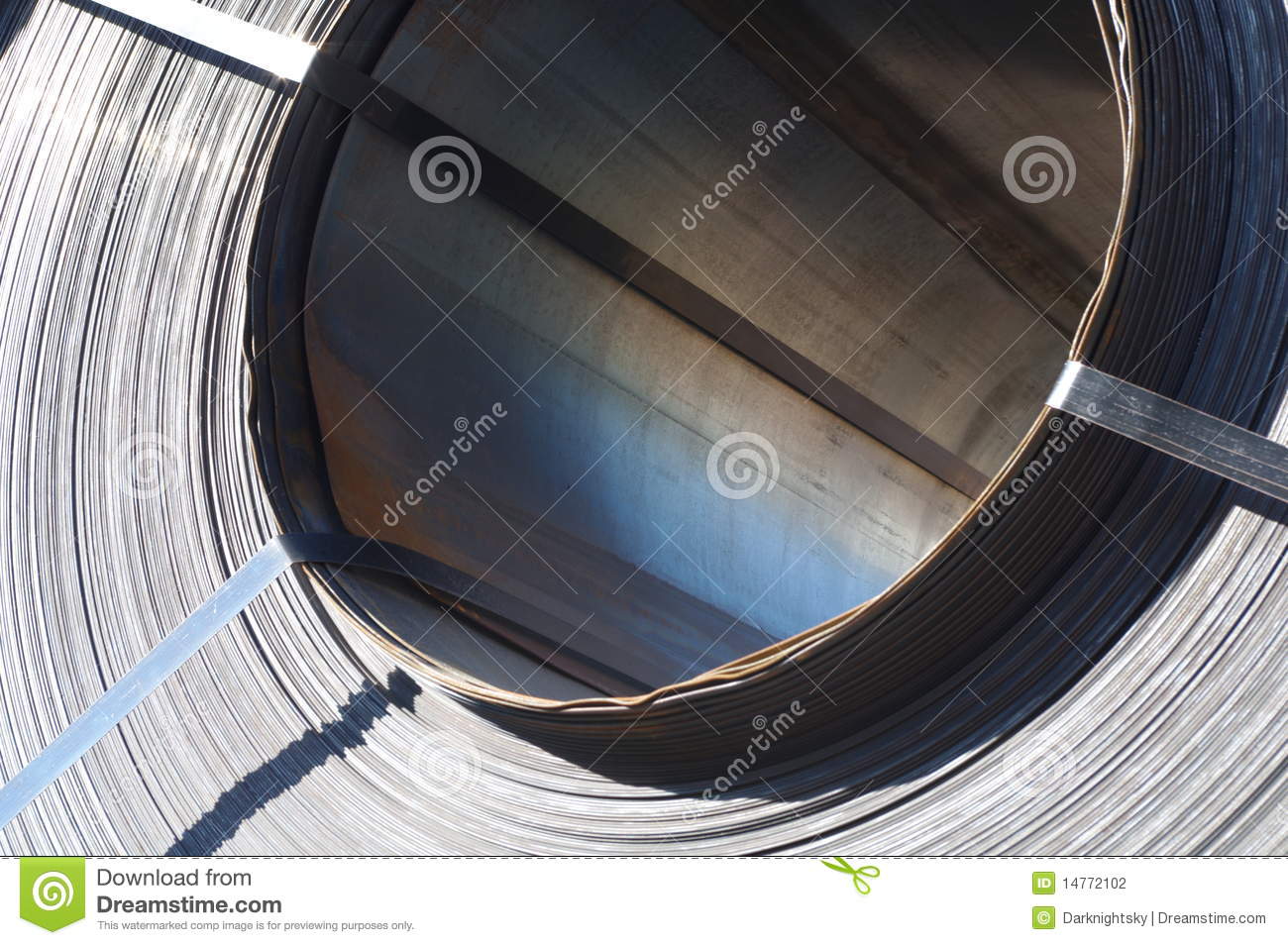 Steel Coil Stock Photography   Image  14772102