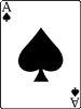 Ace Of Spades Clipart Picture   Gif   Png Image