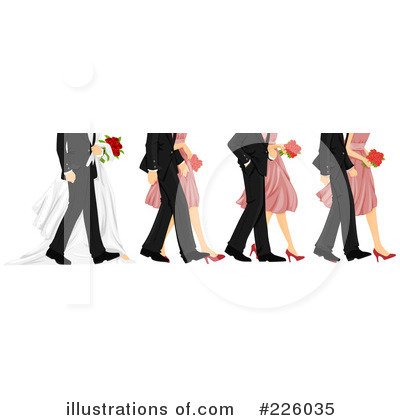 Bridesmaid Clipart Clipart Illustration By