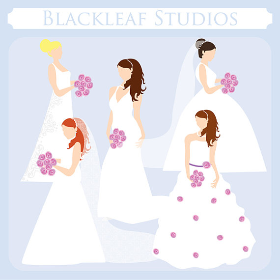     Bridesmaid Shower Registry   Personal And Commercial Use Clipart By