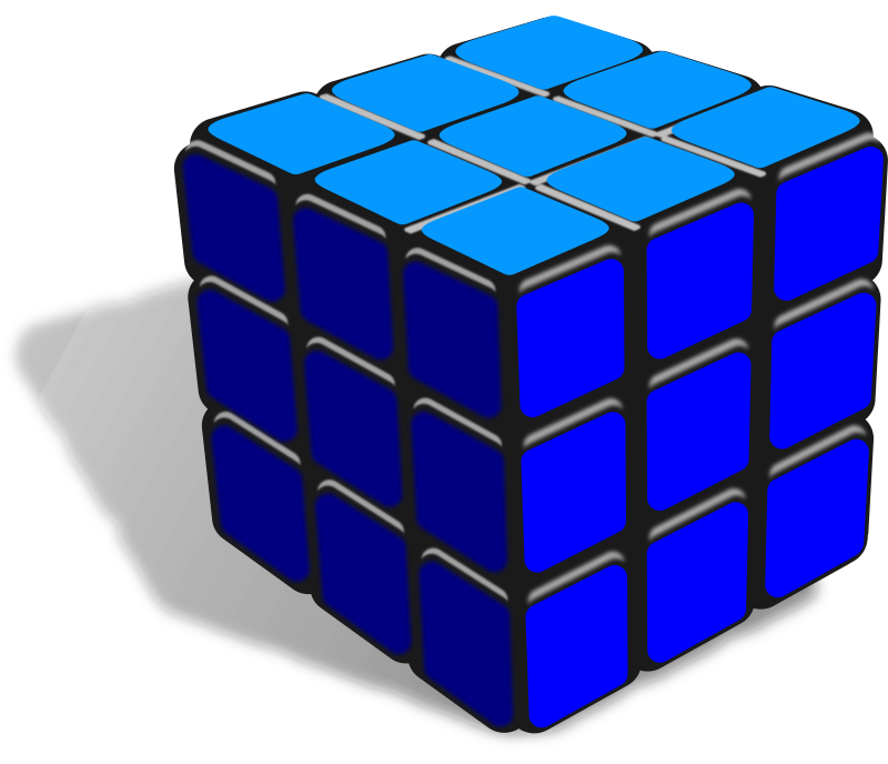Cube One Color By Keistutis   Rubiko Kubas Rubik S Cube Game Cube