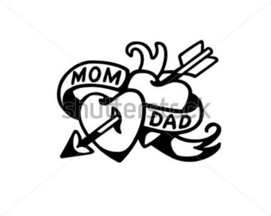 Download Source File Browse   Vintage   Mom And Dad Tattoo