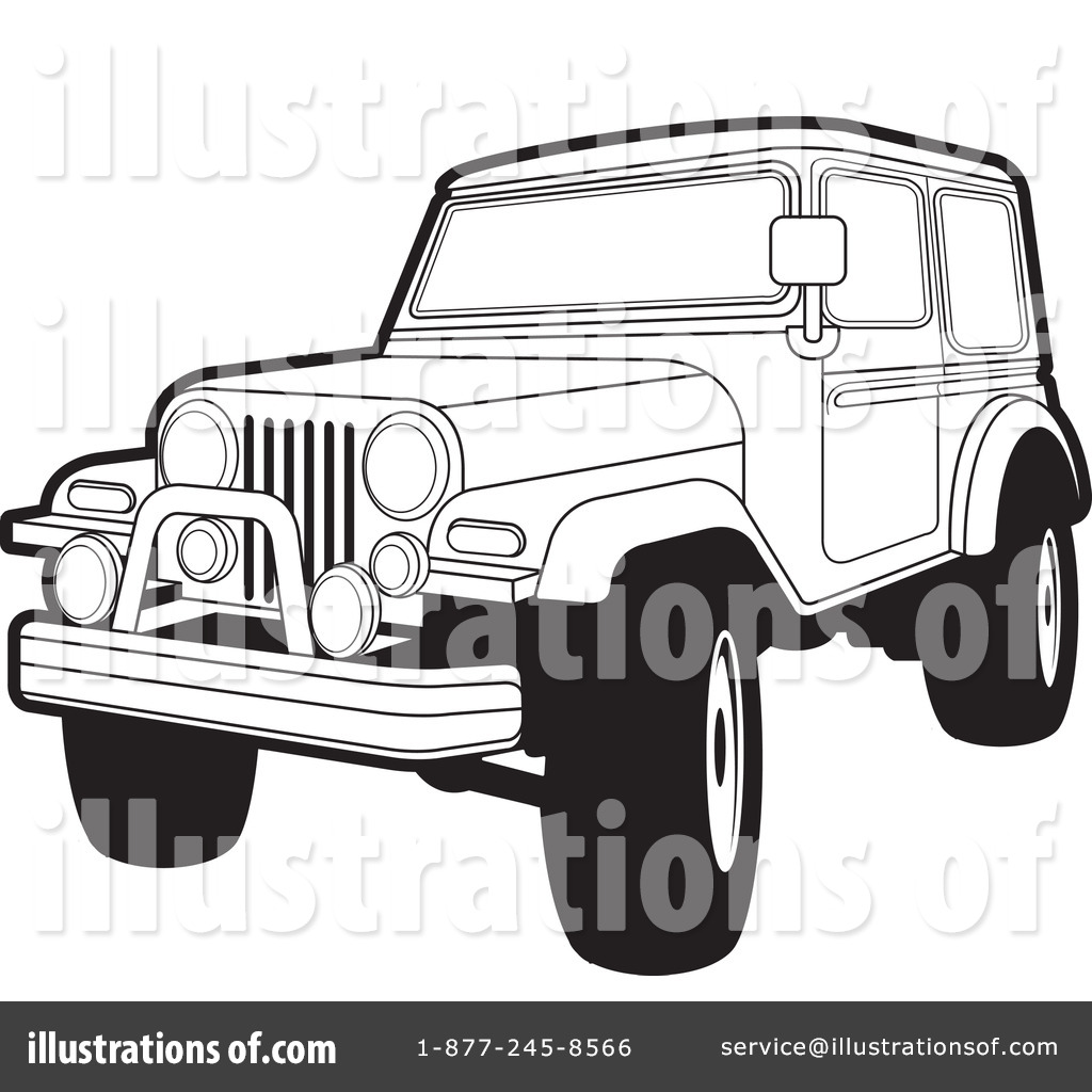 Jeep Clipart  227991   Illustration By Lal Perera