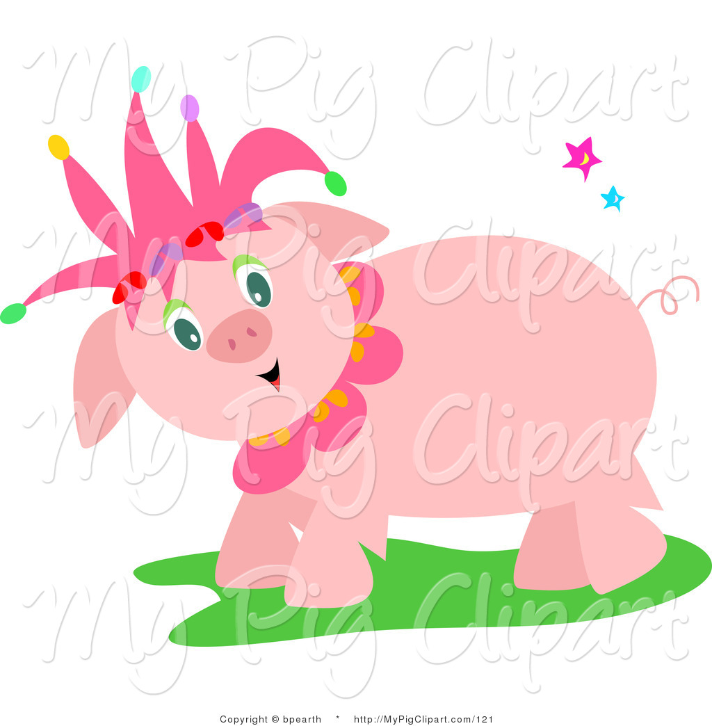 May Sweet Friendly Pink Pig