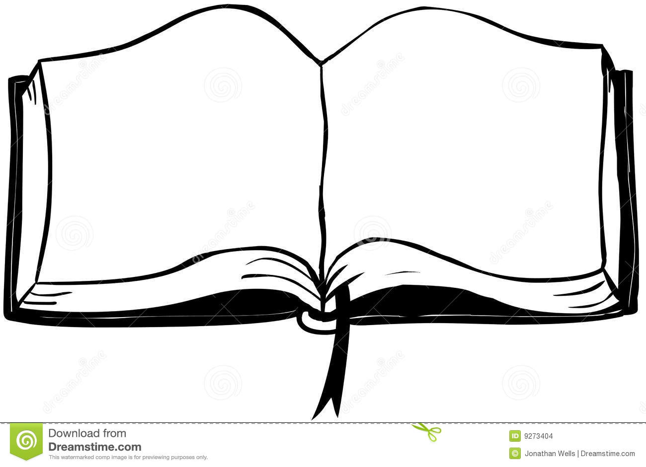 Open Book Clipart Black And White   Clipart Panda   Free Clipart