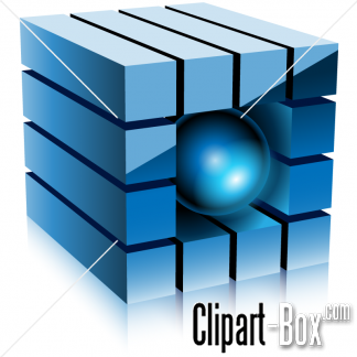 Related Blue Cube Logo Cliparts