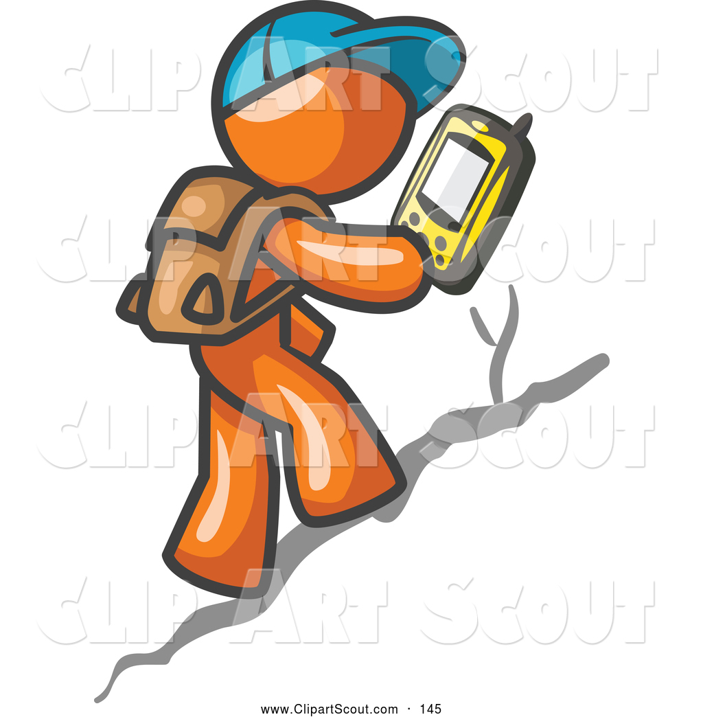 Royalty Free Navigation Stock Scout Clipart Illustrations