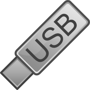 Usb Flash Drive Icon Clip Art At Clker Com   Vector Clip Art Online    