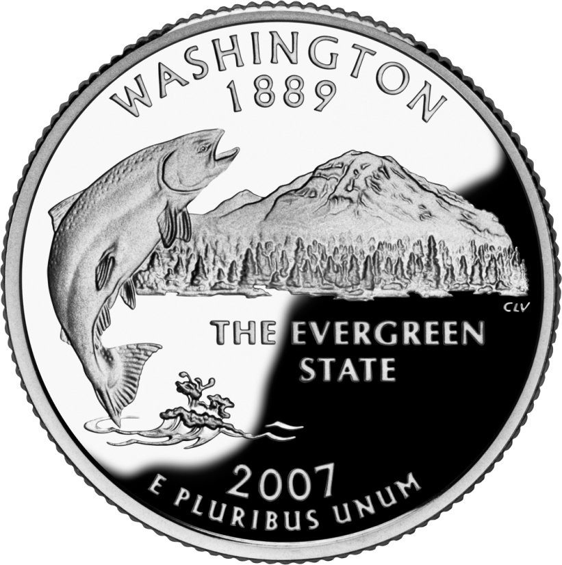 Washington State  Flags   Emblems   Symbols   Outline Maps